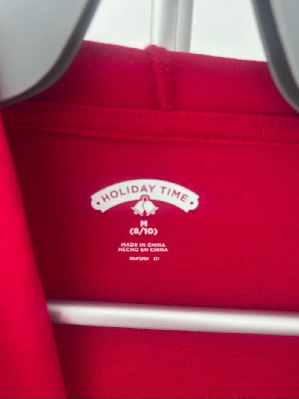Holiday Time Red Pullover Sweatshirt